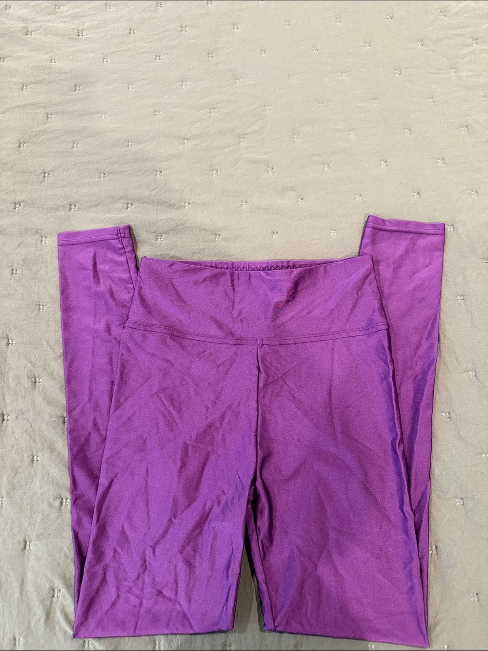 Amazon Purple High-Waist Leggings